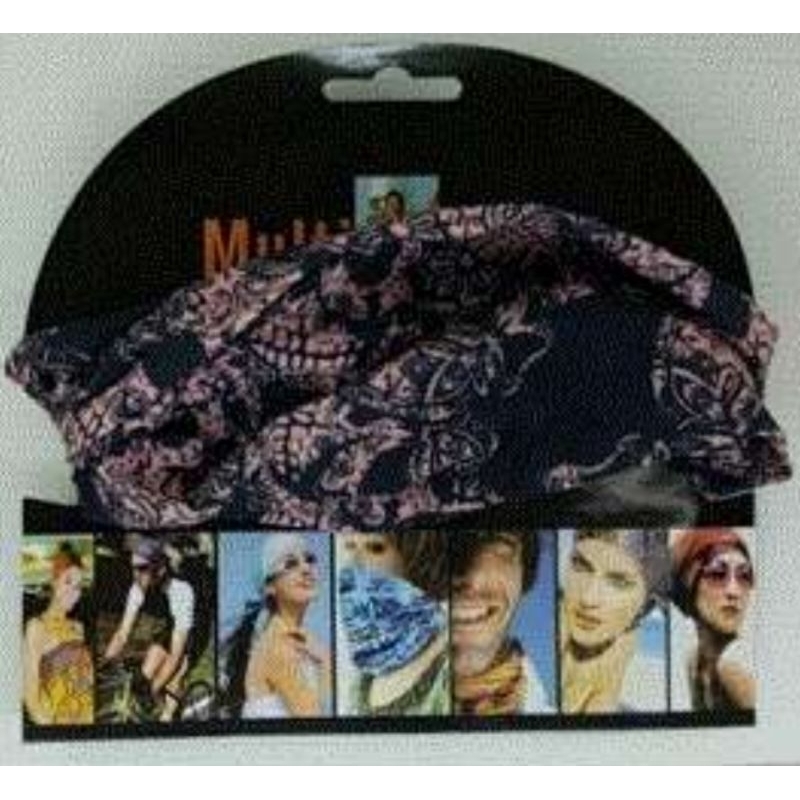 ผ้าบัฟ ผ้าโพกหัว 23x46 พร้อมส่ง