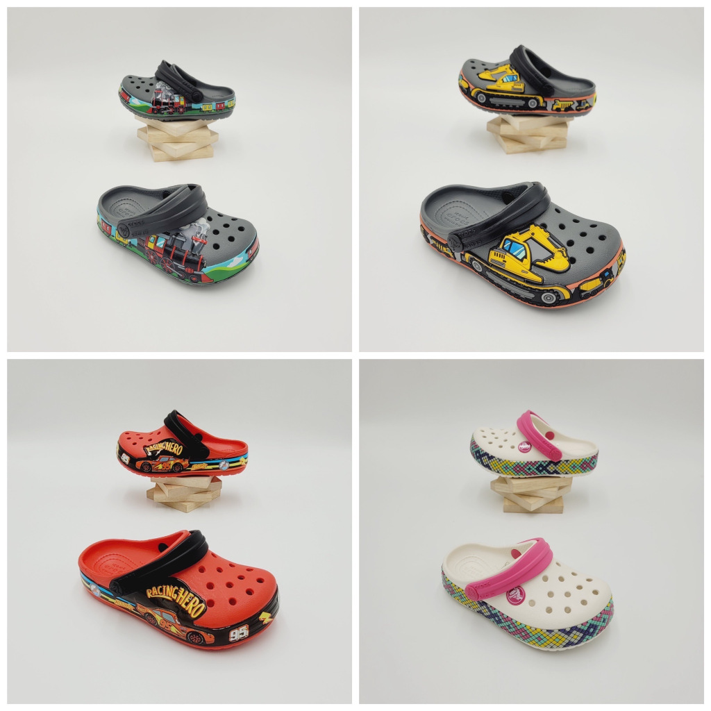 รองเท้าลำลองแฟชั่น เด็ก สไตล์ Crocs Kids