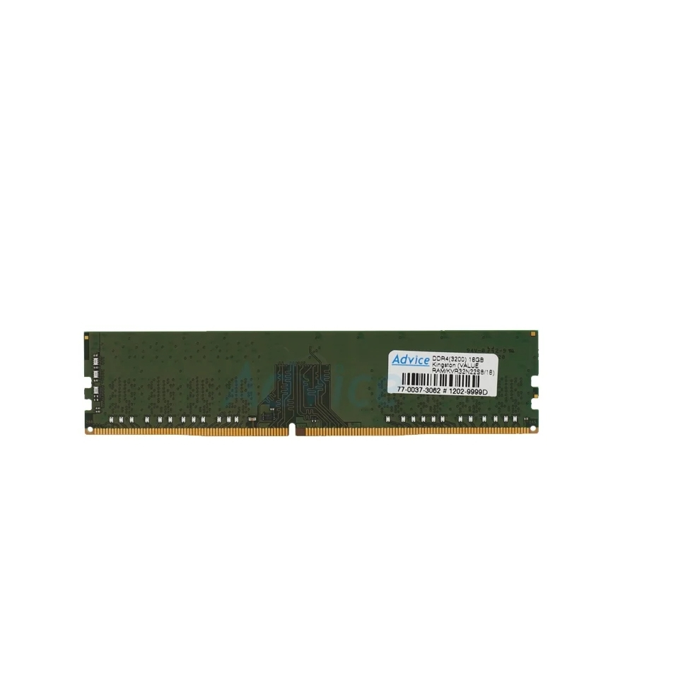 RAM DDR4(3200) 16GB KINGSTON VALUE RAM (KVR32N22S8/16)