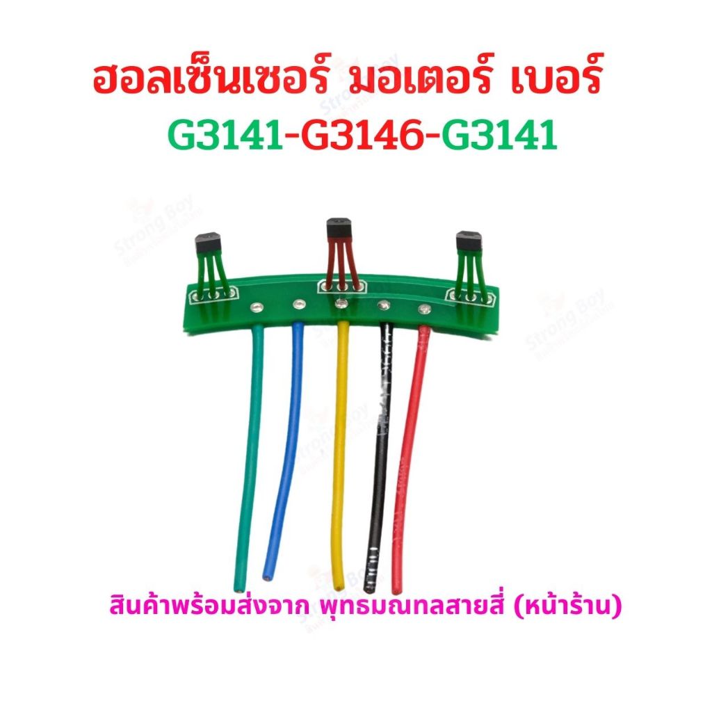 ฮอลเซ็นเซอร์ มอเตอร์ บัสเลส รถ 2 ล้อ G3141 G3146 อะไหล่ AM213 สำหรับ สกู๊ตเตอร์ไฟฟ้า จักรยานไฟฟ้า มอเตอร์ไซด์ไฟฟ้า