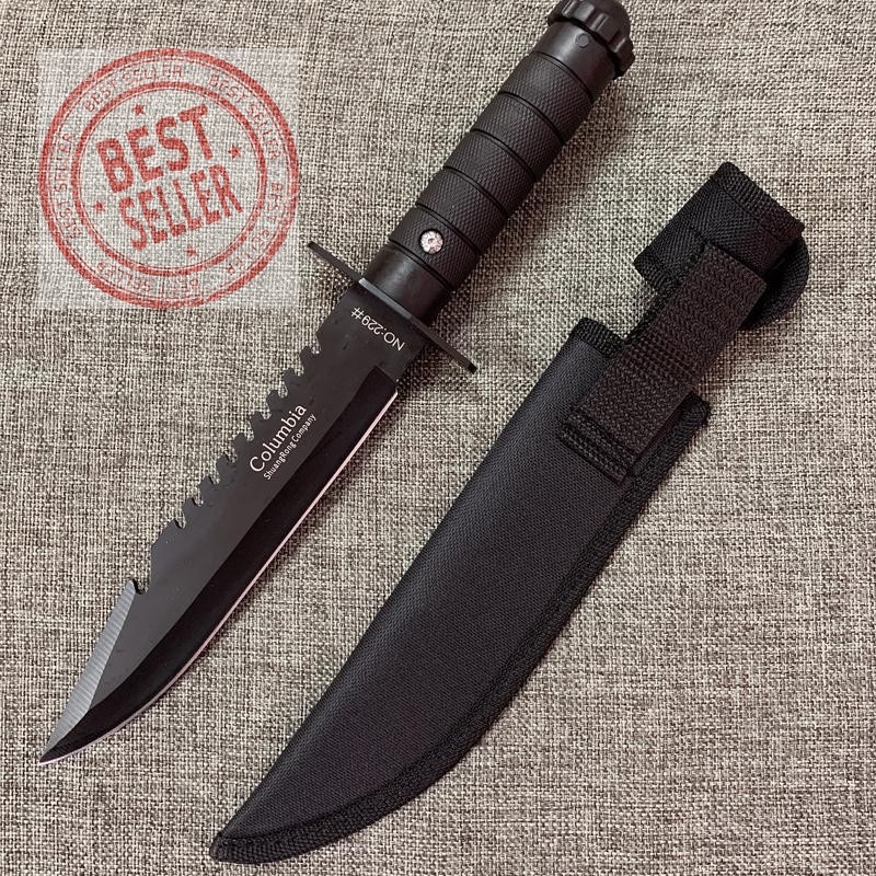ส่งด่วน!! มีดทำครัว มีดเดินป่า KNIFE-301 มีดพกพา (11.5 นิ้ว) มีดแคมป์ปิ้ง แถมซองเก็บมีดอย่างดี