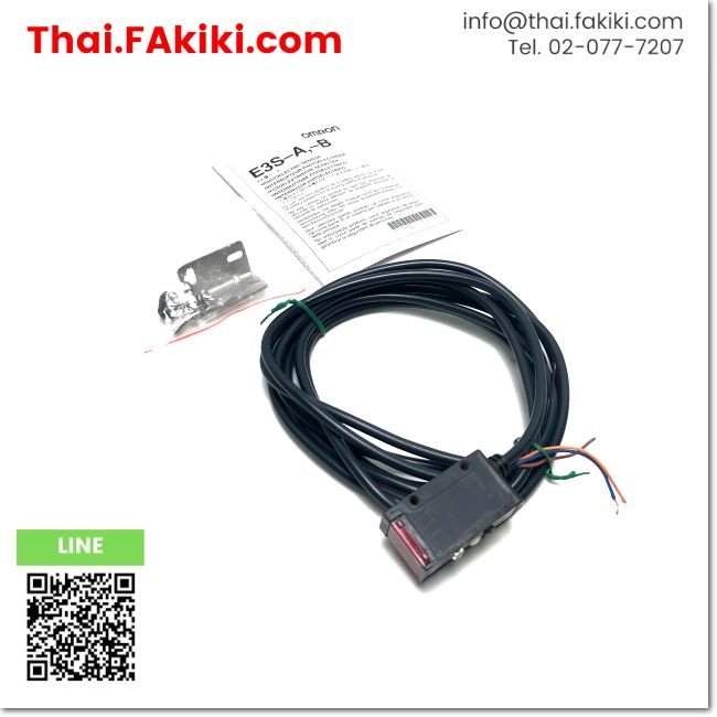 มือสองพร้อมส่ง, (C)Used, E3S-AD21 Photoelectronic Sensor, โฟโต้อิเล็กทริค เซ็นเซอร์ สเปค -, OMRON (6
