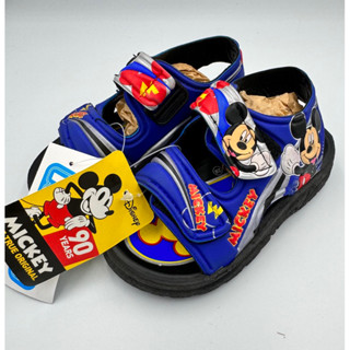 โละ!! รองเท้าเด็ก รัดส้น ลายมิกกี้เมาส์ ลิขสิทธิ์แท้