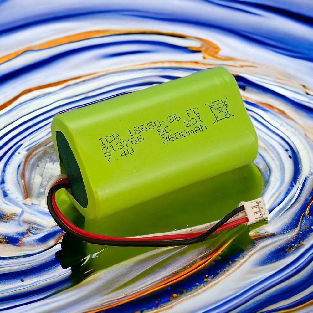 Battery 18650 Li-ION 7.4V 3600 mAh. มีวงจรป้องกันการชาร์จ BMS Connector Xh2.54 3Pin ใช้กับ ROUTER WiFi และอุปกรณ์ - รูปที่ 2