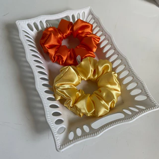 ยางรัดผม Sunny Scrunchies (Large) Collection Premium Satin
