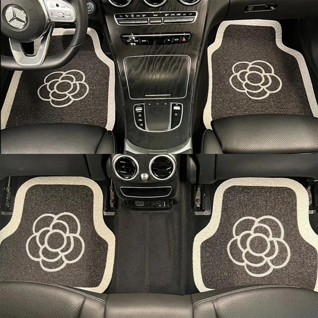 🏷️[Home] พรมปูพื้นรถยนต์ พรมดักฝุ่นในรถงาน PVCด้านหน้า+หลัง พรมในรถยนต์ พรมรถยนต์ ถาดรองพื้นรถยนต์ ลายแบบให้เลือก - รูปที่ 4