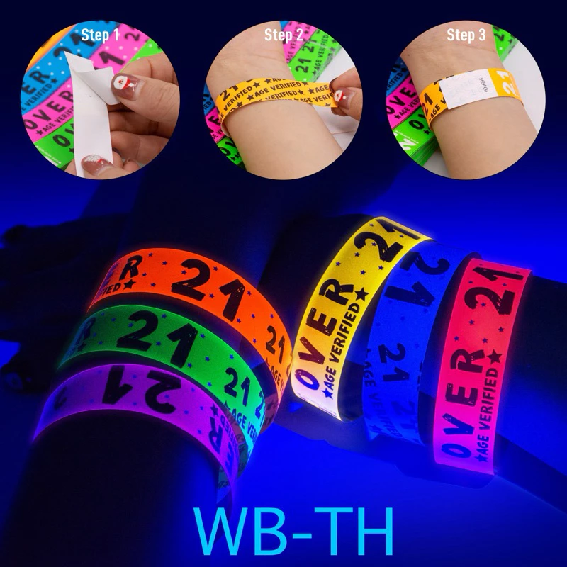 ริสแบนด์สายรัดข้อมือ Synthetic Pepper Wristband กันน้ำ 1 ชุด 10 เส้น thumbnail 6