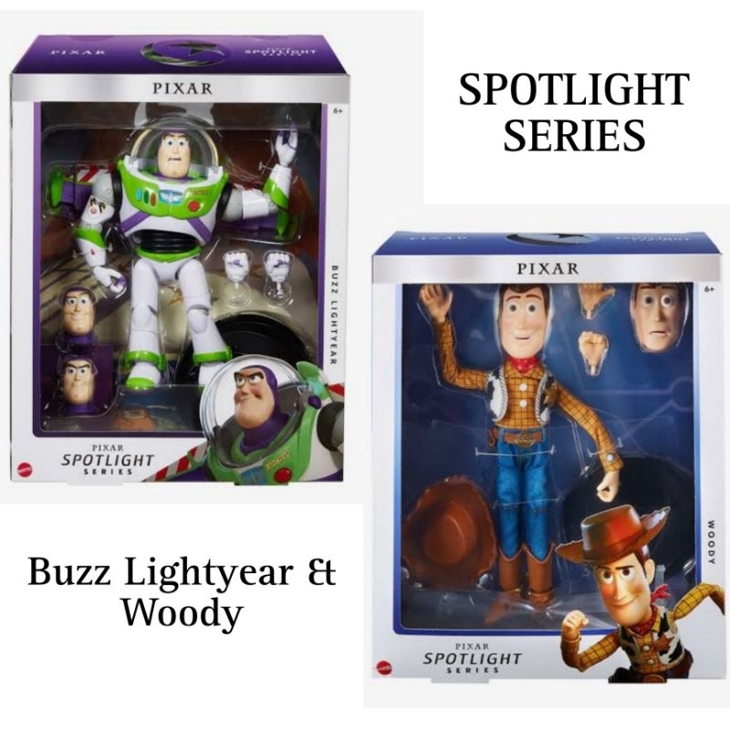 🇺🇸 ลิขสิทธิ์​แท้​จาก​อเมริกา​ 🇺🇸 Pixar Spotlight​ Buzz​Lightyear​ and Woody Action Figure