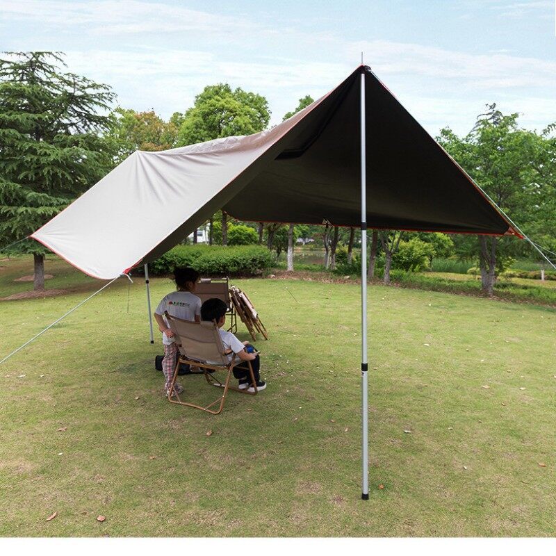 พร้อมส่ง เสาฟลายชีท ยาว 300cm. ชุดละ 2 เสา สินค้าน้ำหนักเบาสามารถพกพาสะดวก ใช้ค้ำเต้นท์ ค้ำผ้าใบได้ดี - รูปที่ 5