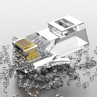 RJ45 หัวแลน AMP CAT5E 1 กล่อง 100 ชิ้น