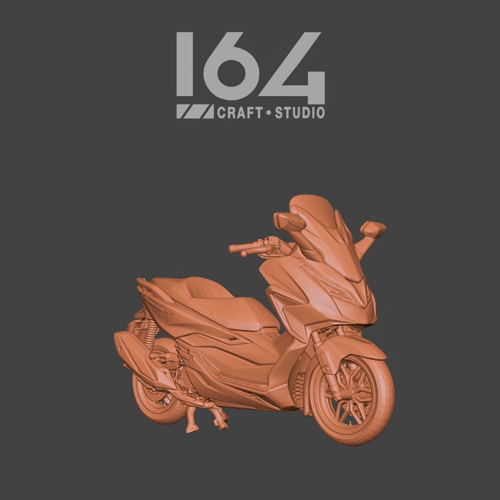 โมเดลรถ Honda Forza 350 ขนาดสเกล 1/64