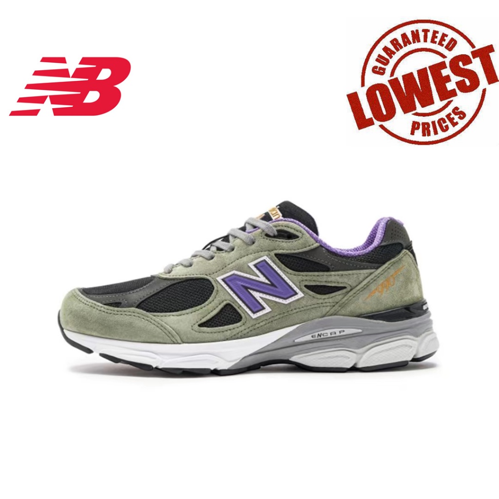 New Balance Teddy Made NB 990 V 3 Army Green