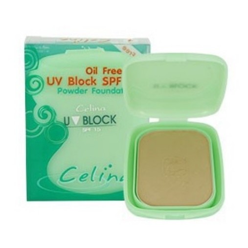 แป้งพริตตี้ เซลิน่า(ตลับรีฟิล) Celina UV Block SPF 15 Powder Foundation