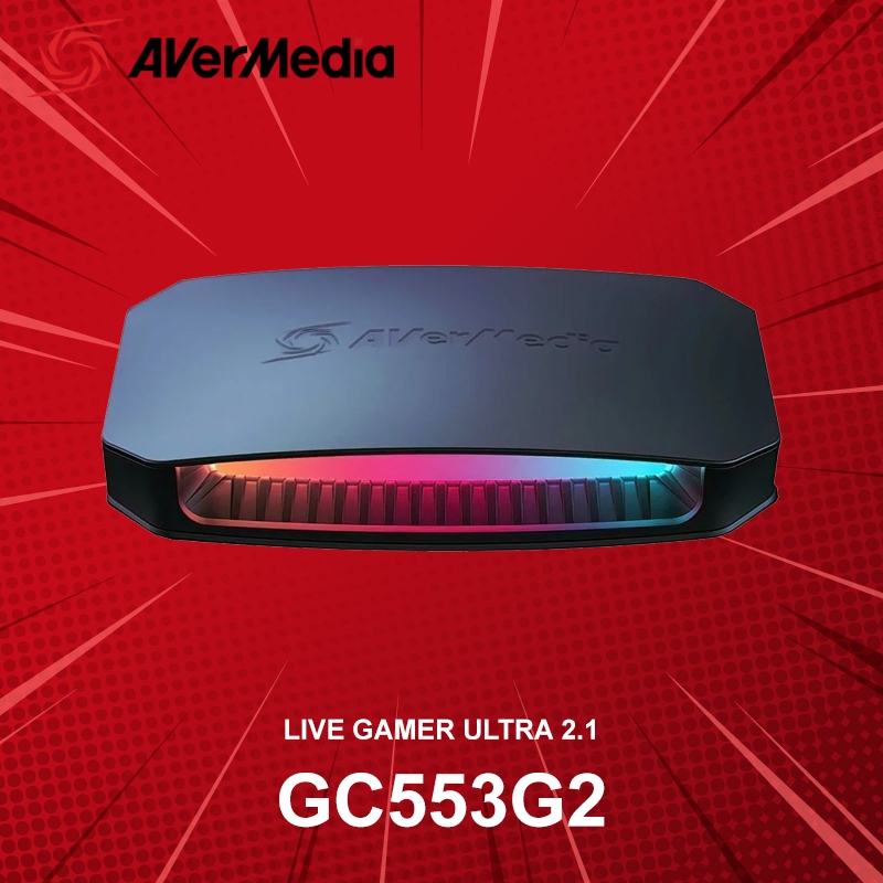 การ์ดแคปเจอร์ Avermedia รุ่น Live Gamer ULTRA 2.1 - GC553G2 ประกันศูนย์ 2 ปี