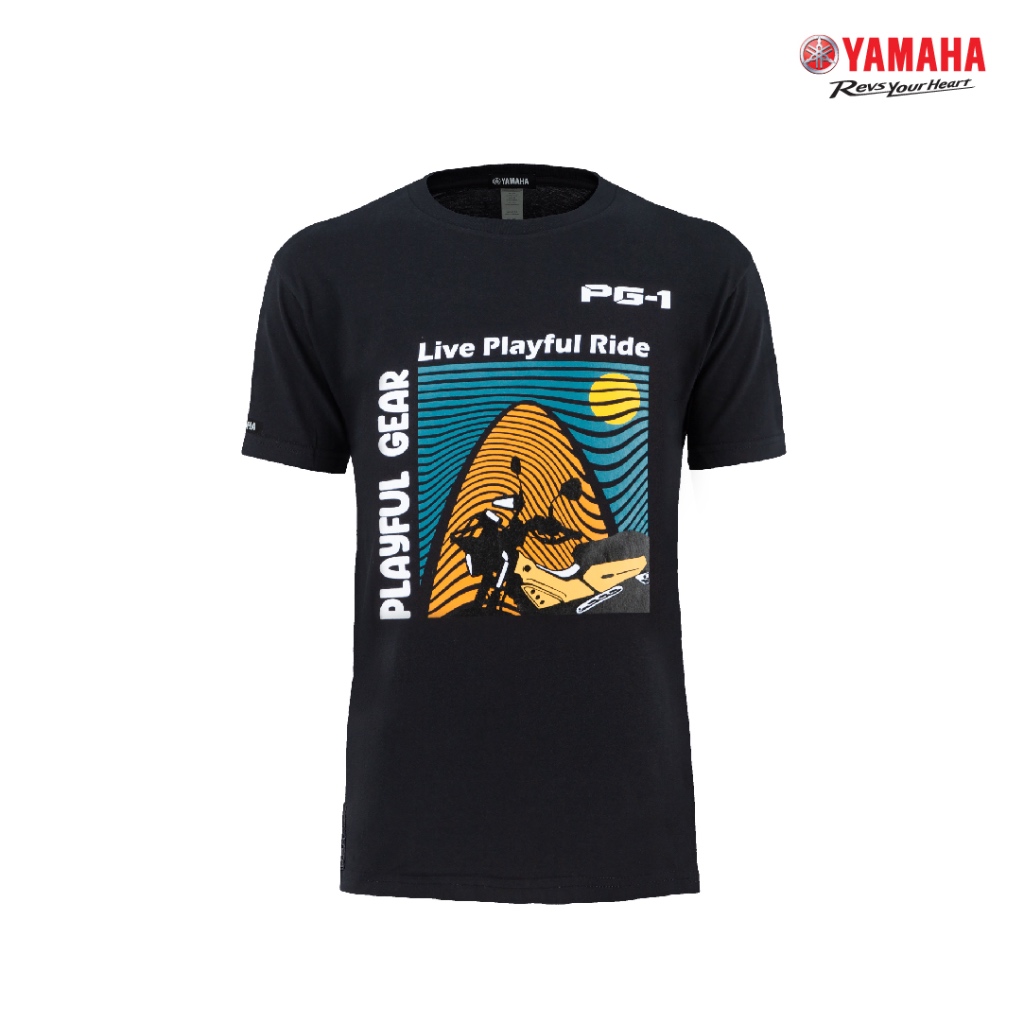 เสื้อยืดลาย PLAYFUL GEAR (สีดำ)