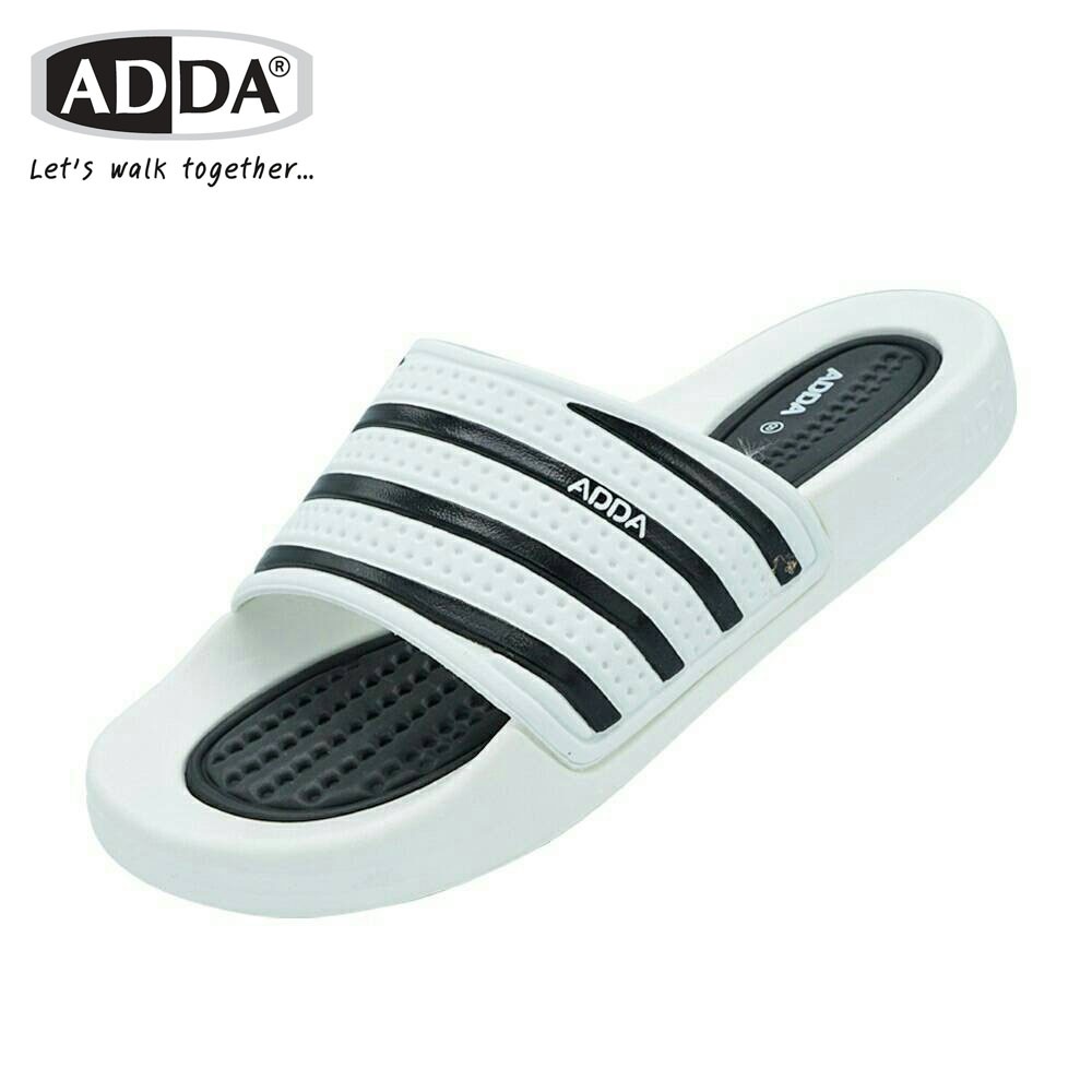 🔥รองเท้า ADDA รุ่น 3T15 🔥 ผู้ใหญ่และเด็ก รองเท้าแตะแบบสวมลายริ้ว หนานุ่มเบา ใส่สบาย มีกันลื่น‼ แท้ 💯%⚡ส่งไว⚡