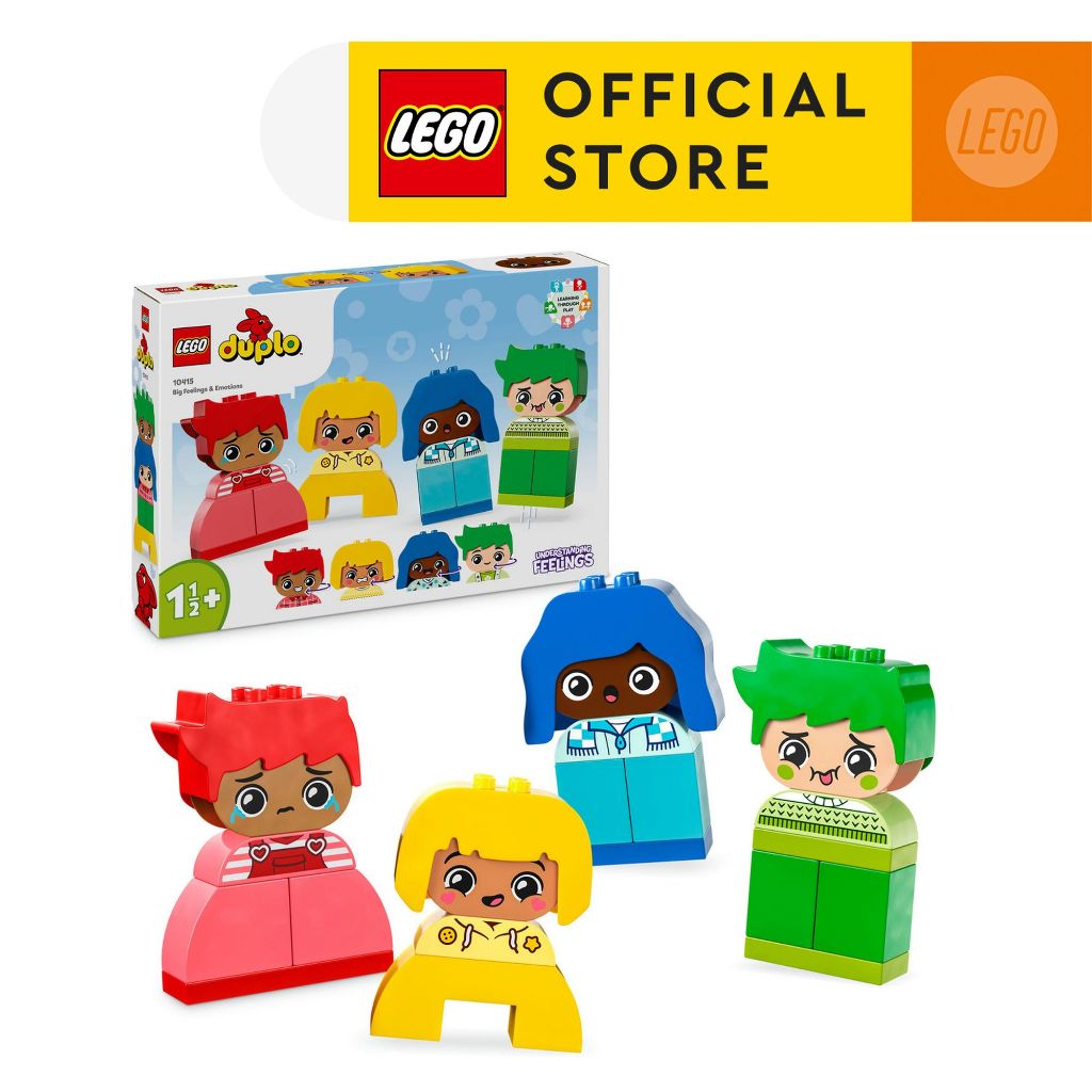 LEGO DUPLO My First 10415 Big Feelings & Emotions Building Set Toys (23 Pieces)