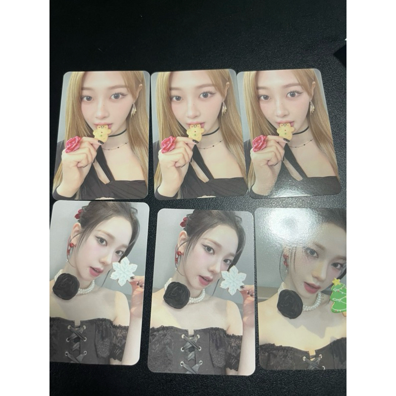 การ์ด pink christmas aespa