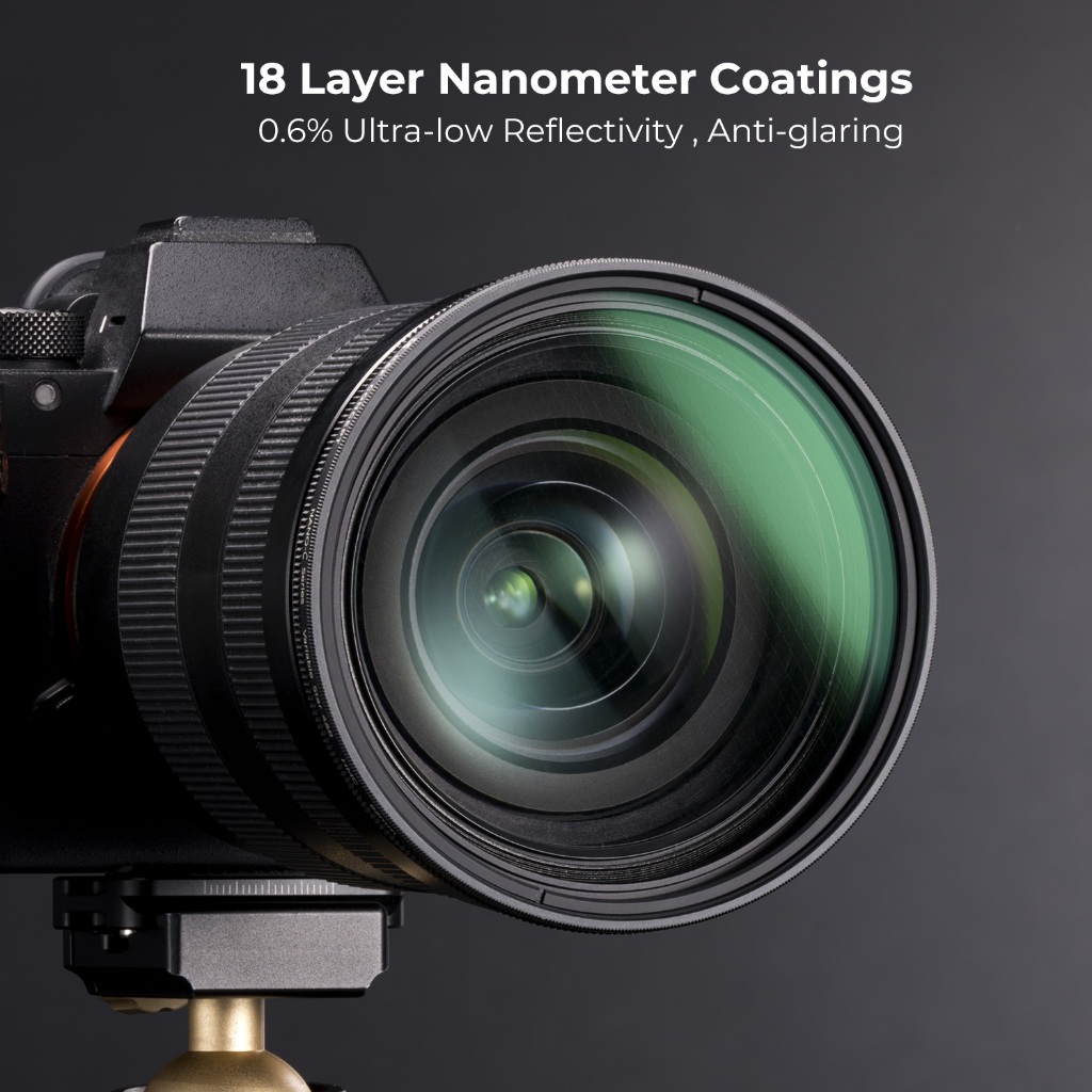 K&F Star Filter 4&8 Nano-C Series ฟิวเตอร์ 4&8แฉก ชนิดปรับได้  Variable HMC K&F Concept ประกัน 2 ปี