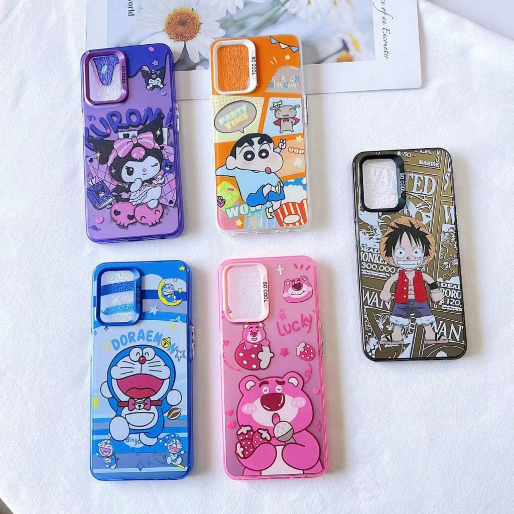 เคส SO COOL ลายการ์ตูนมาใหม่ สำหรับรุ่น VIVO V29 V27 Y36 Y21 Y22 Y20 Y16 Y17 OPPO RENO10 5G RENO5 RENO8T A9 2020 A5 2020
