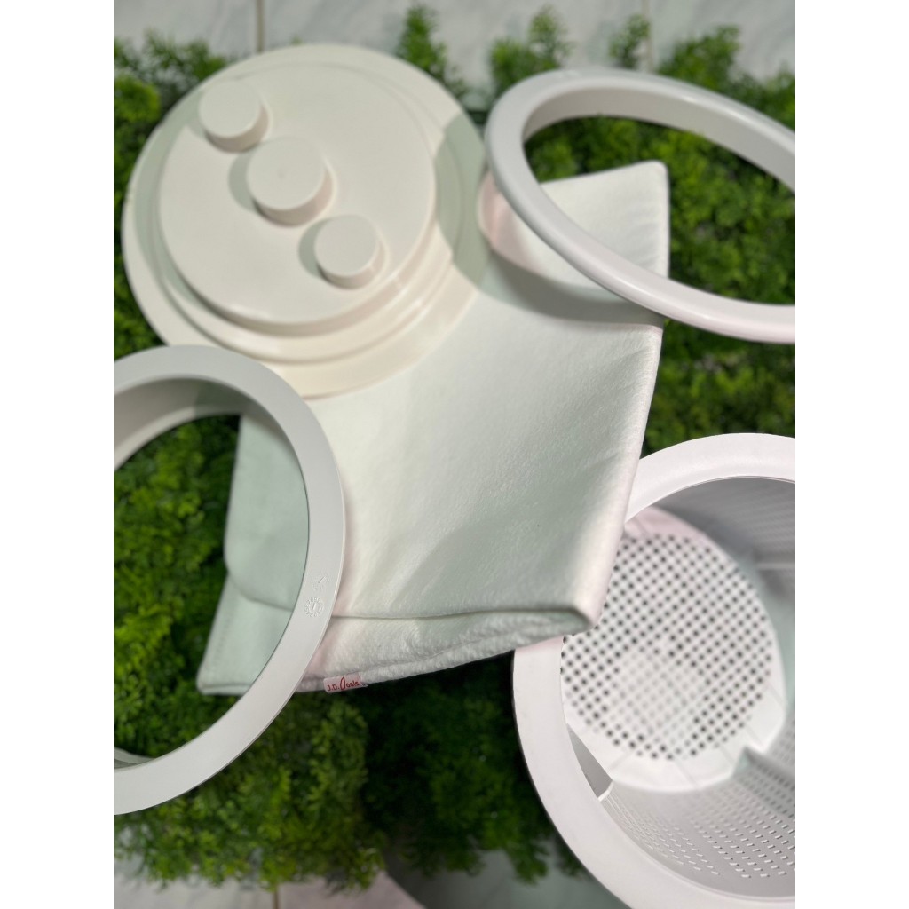 อุปกรณ์ชุดสกิมเมอร์ ยี่ห้อ JD Pool ตะกร้ากรอง ถุงกรอง ฝาครอบรูดูดตะกอนแบบทึบ-ไม่มีรู ริงรัดด้านนอก ริงรัดด้านใน - รูปที่ 4