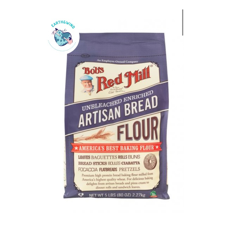 Bob’s Red Mill Artisan Bread Flour – Unbleached (2.27kg)