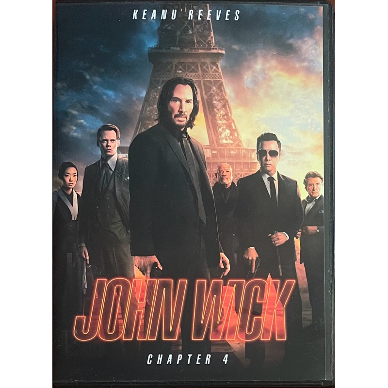 John Wick: Chapter 4 (2023, DVD)/จอห์น วิค แรงกว่านรก 4 (ดีวีดี)