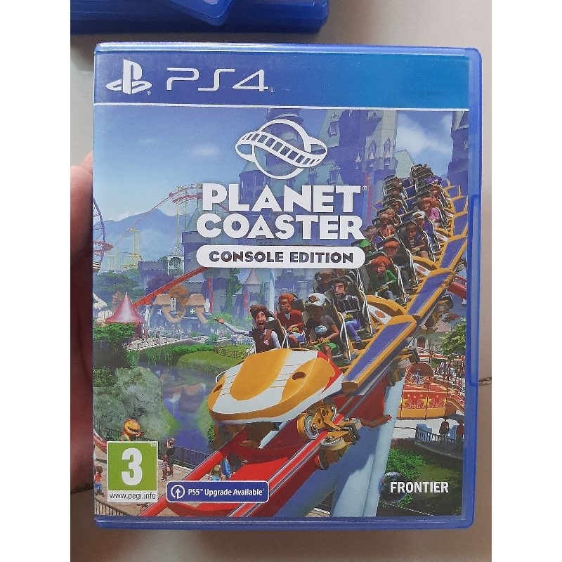 แผ่นเกมส์ ps4 planet coaster มือสอง