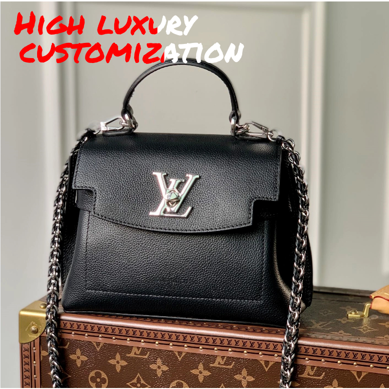 หลุยส์วิตตอง กระเป๋ามินิ Louis Vuitton LOCKME EVER/กระเป๋าสะพายข้างหรือไหล่/ที่จับด้านบน