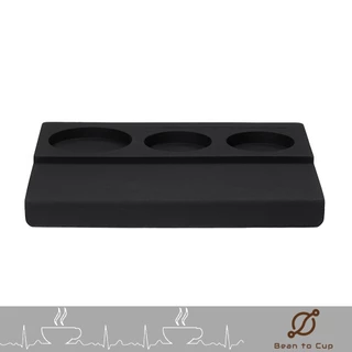 NORMCORE Espresso Corner Tamping Station V3 Black / White / แผ่นวาง แผ่นยางรองแทมป์กาแฟ 53-58.5 mm