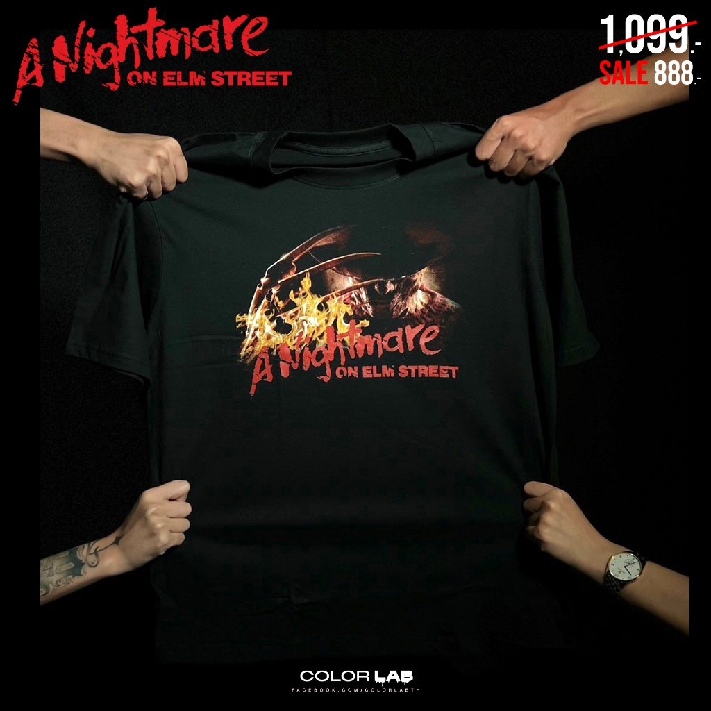 เสื้อยืดแฟชั่น Over size Freddy Krueger