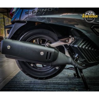 น๊อตสนาม ยึดท่อ -น๊อตยึดอาร์ม-Giorno/Pcx สแตนเลส/หัวสนามจี้ล…