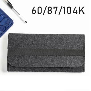 ร้านคนไทย! "กระเป๋าใส่คีย์บอร์ด กันฝุ่น 60/87/104Key 60 87 104 case keyboard เคสคีย์บอร์ด "