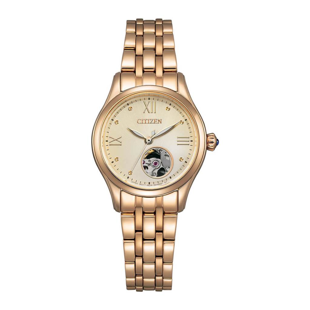 CITIZEN Automatic PR1043-80P Lady Watch (นาฬิกาผู้หญิงระบบออโตเมติก)