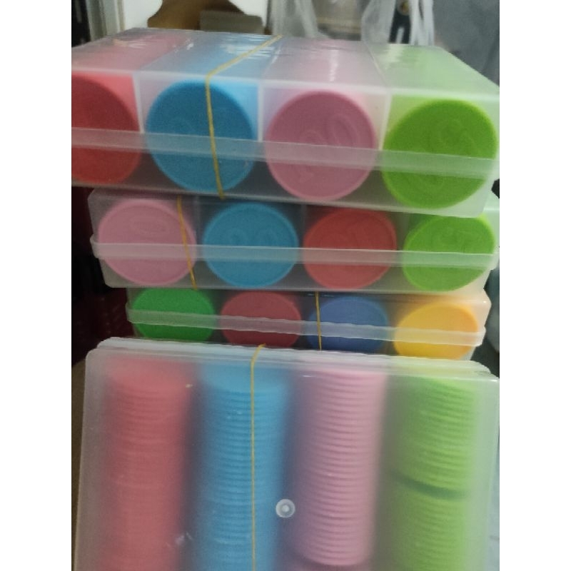 เหรียญพลาสติก ชิป 160 อัน plastic token coin พร้อมส่ง