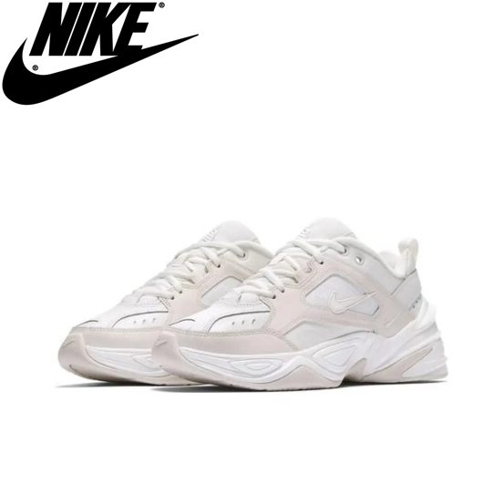【ของแท้ 100%】Nike M2K Tekno Phantom Sports shoes gray white