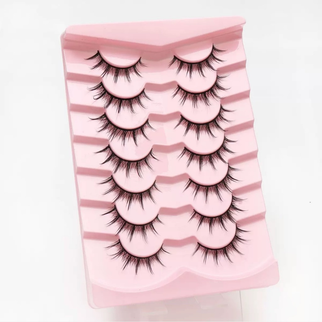 ขนตาปลอม รุ่น KIARA ขนตาปลอมสายฝอ ขนตาปลอม 3D ความยาว 13 mm. ยาวนุ่ม ไม่แข็ง แกนเอ็นบางใส ขนนุ่มเบา สบายตา ราคา ถูกที่สุด ดีลบีเคเค แกลเลอรีภาพที่ 6