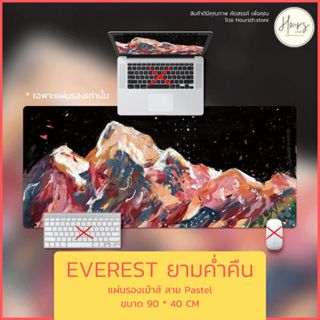 [พร้อมส่ง!!] แผ่นรองคีย์บอร์ด แผ่นรองเม้า แผ่นรองโต๊ะ สีพาสเ…