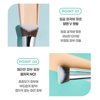 แปรงลงรองพื้น Fillimilli V Cut Foundation Brush 822
