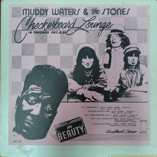 แผ่นเสียง LP Muddy Waters, The Rolling Stones – Checkerboard Lounge ( หายาก )
