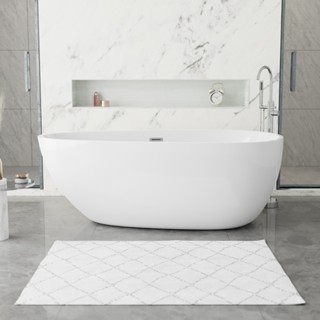 ABM อ่างอาบน้ำอะคริลิค รุ่น-001 สีขาว 130ซม.-170ซม