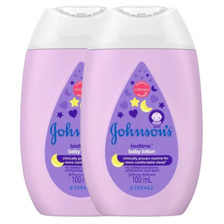 [1แถม1] จอห์นสัน เบบี้ โลชั่น ขนาด 100 มล.x 2 ขวด โลชั่นบำรุงผิวกาย [Johnson's Baby Lotion ]คืน
