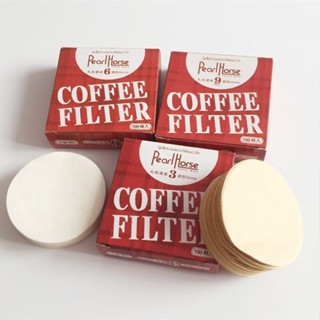 ID888 กระดาษกรองกาแฟ ที่กรองกาแฟ  แบบกลม กระดาษดริป แบบหนา ว…