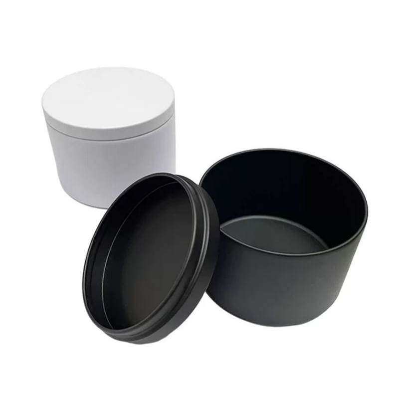 กระปุกใส่เทียน 4oZ/8oZ สีขาว สวย ถูกที่สุด