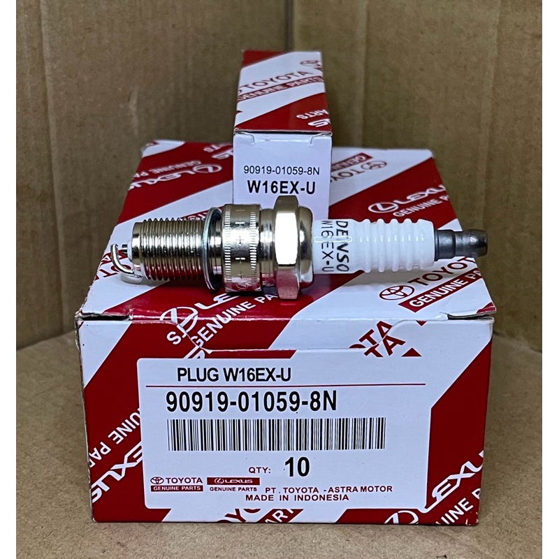 หัวเทียน  W16EX-U  FORD  Aspire ,FestivaMD323 ,626.Lancer 1.3/1.5  Corolla ปี 88-92 EE90.(90919-0105