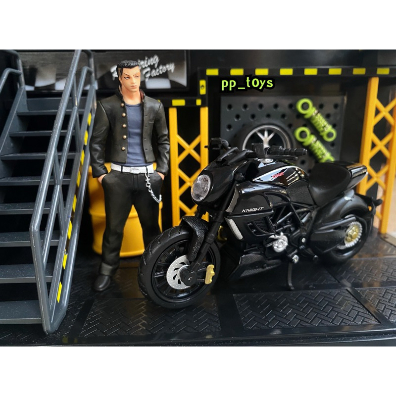 ฉากลานจอดรถ โรงจอดรถ parking garage สเกล 1:18