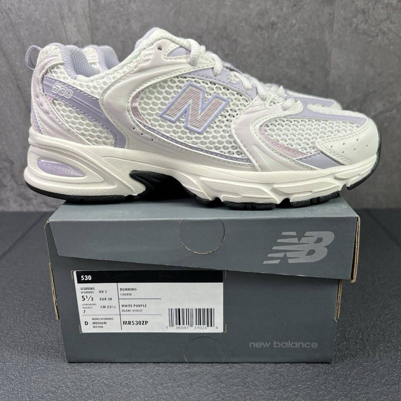 รองเท้า new balance รุ่น 530 สีม่วงพาสเทล Size 37