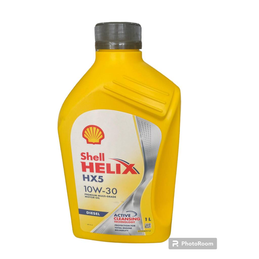 น้ำมันเครื่อง Shell เชลล์ ของแท้ HX5 10W-30 ดีเซล กึ่งสังเคราะห์ ขนาด1ลิตร สินค้าพร้อมส่ง แท้แน่นอน