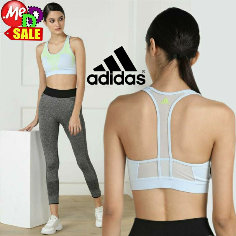 Adidas - ใหม่ สปอร์ตบราซัพพอร์ตระดับกลาง ฟองน้ำถอดได้ DON'T REST BRA FJ7249 GM2821 H65053 FJ7262 GM4