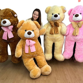 ตุ๊กตาหมีเท็ดดี้แบร์ teddy bear 150cm ตุ๊กตาหมียักษ์ หมีขน ข…